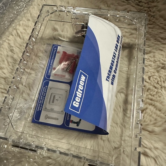 🆕 2 PCS Thermostat Lock Box with Combination Lock - Picture 11 of 14